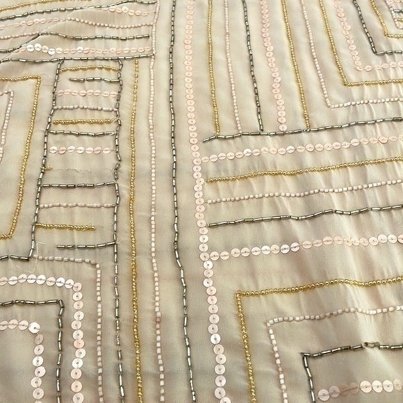 UEC Guess nude color sequin tank top size XS - Picture 2 of 4